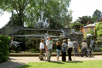 York House Gardens Statues