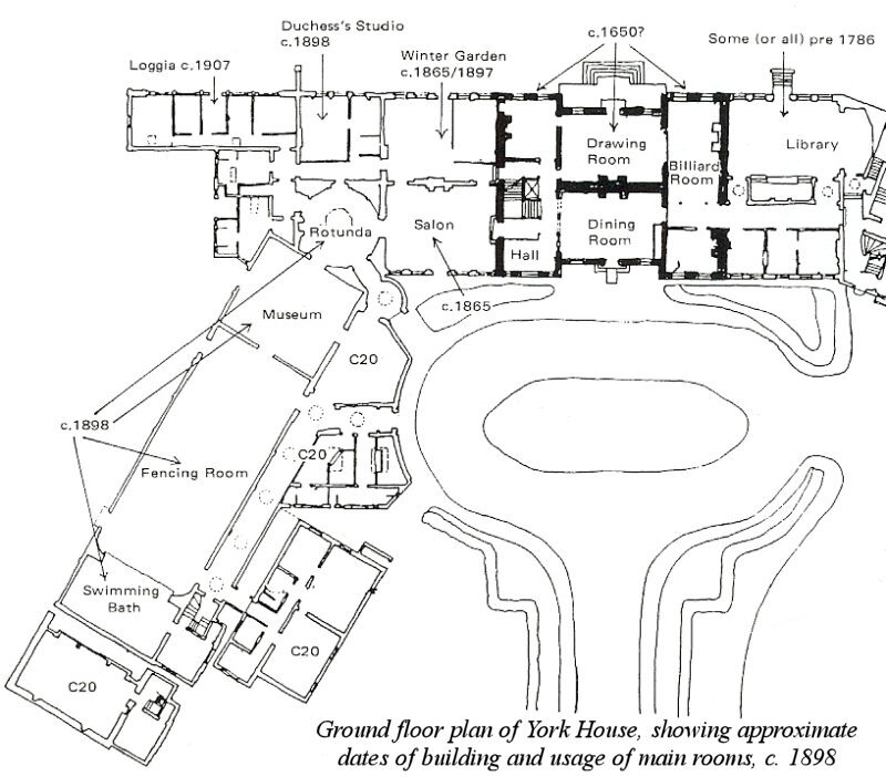 floorplan of York House