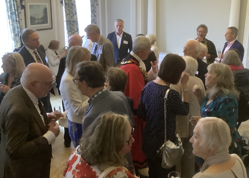 Guests at the Summer Reception