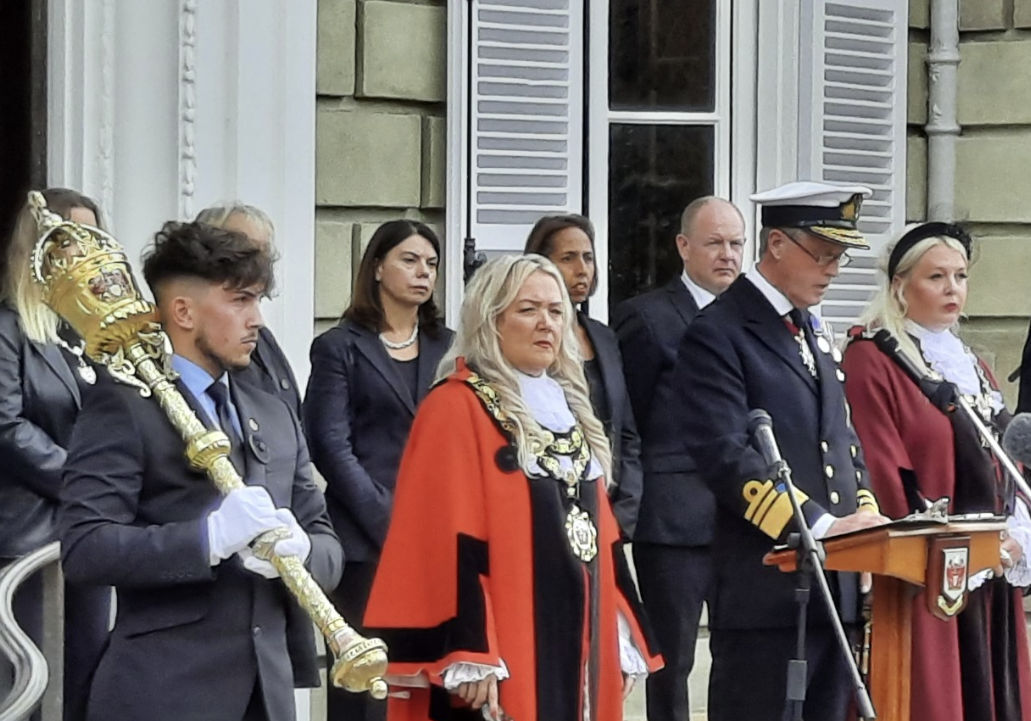  The Proclamation of the Accession of His Majesty King Charles III at York House in Twickenham