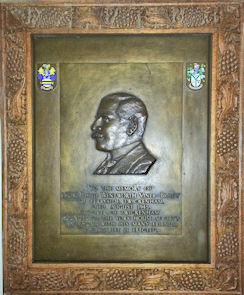 Plaque to Noel Viner-Brady